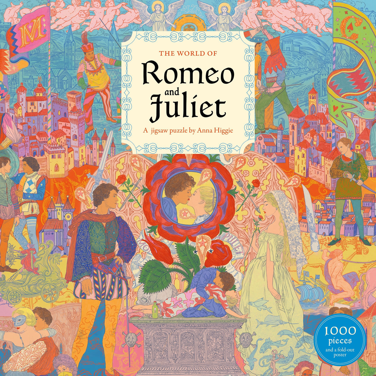 The World of Romeo and Juliet: A 1000-piece Shakespearean jigsaw puzzle by Anna Higgie
