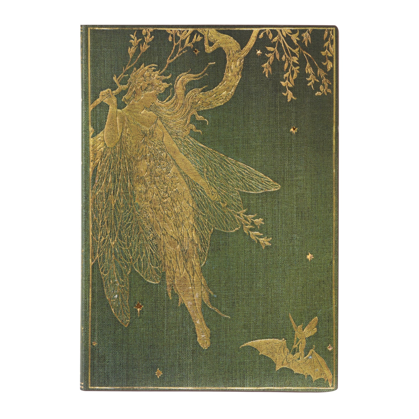 Olive Fairy Midi Lined Softcover Journal, 176pg, 100GSM by Paperblanks (Lang's Fairy Books)