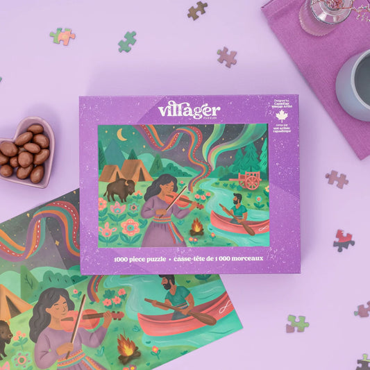 Villager Puzzle - Dancing Sky 1000pc