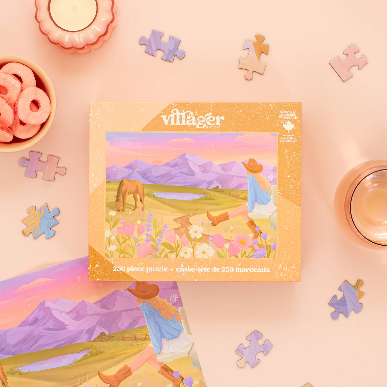 Villager Puzzle - Rockies Meadow 250pc
