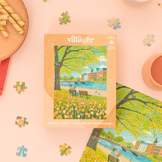 Villager Puzzle - Tulip Season 500pc