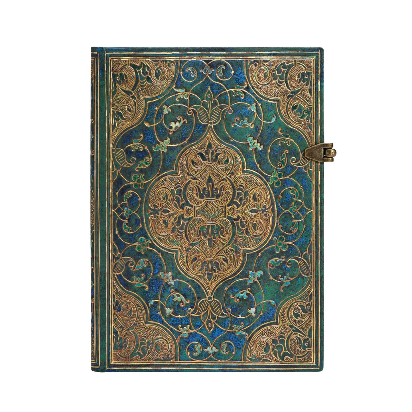 Turquoise Chronicles Midi Lined Hardcover Journal, 240pg, 120GSM, Chroniques by Paperblanks (Turquoise Chronicles)