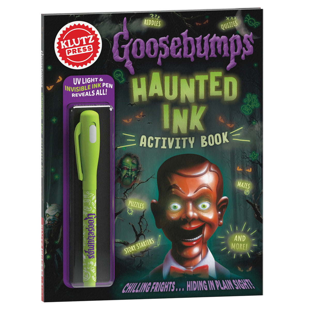 Goosebumps Haunted Ink Activity Book