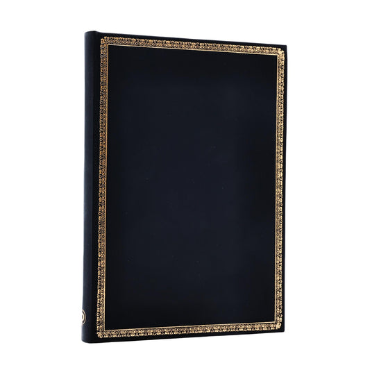 Black Edition Midi Lined Hardcover Journal, 144pg, 120GSM by Paperblanks (Black Edition)