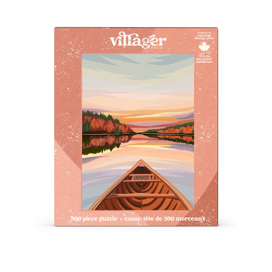 Villager Puzzle - Canoeing at Dawn 500pc