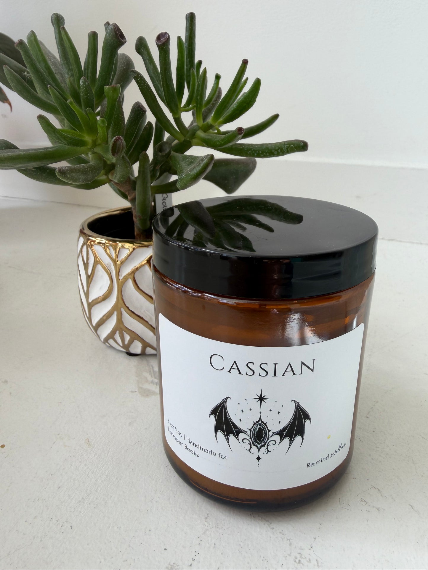 Re:Mind x Larkspur Cassian Candle