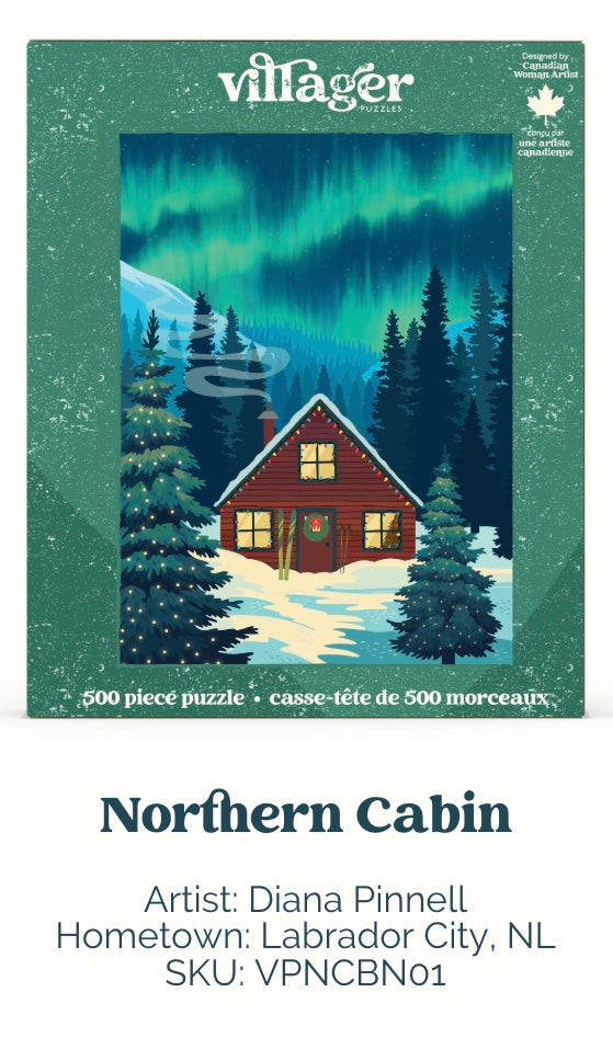 Villager Puzzle - Northern Cabin 500pc