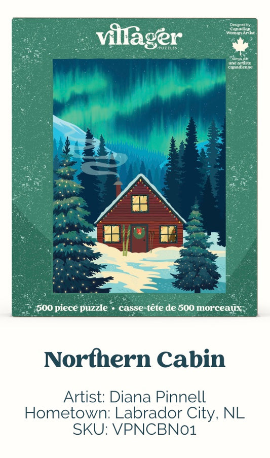 Villager Puzzle - Northern Cabin 500pc