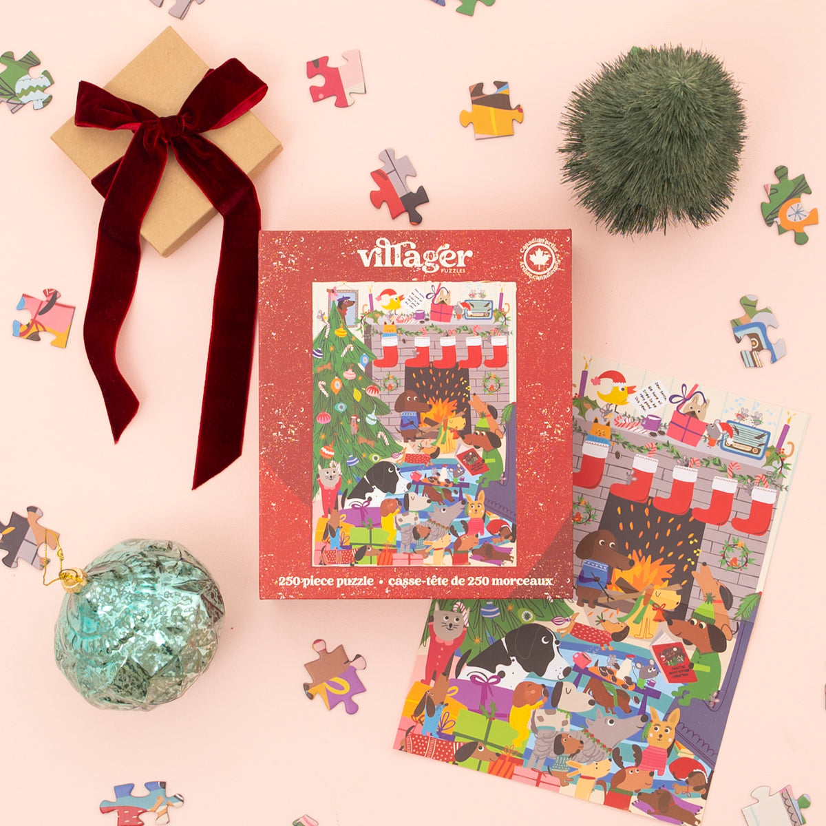 Villager Puzzles - Merry Barkmas 250pc