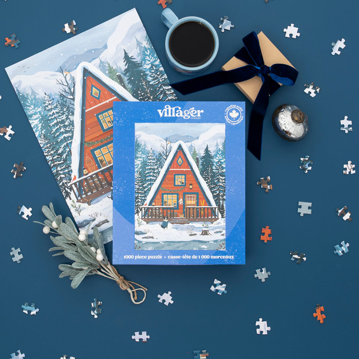 Villager Puzzles - Midwinter Retreat 1000pc