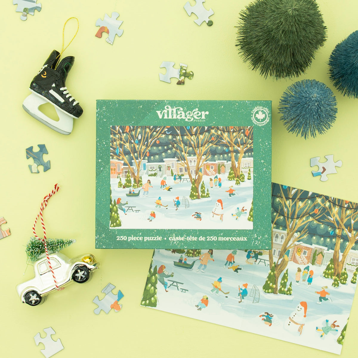 Villager Puzzles - Neighbourhood Rink 250pc