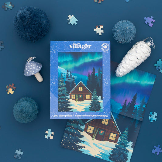 Villager Puzzles - Nothern Cabin 500pc