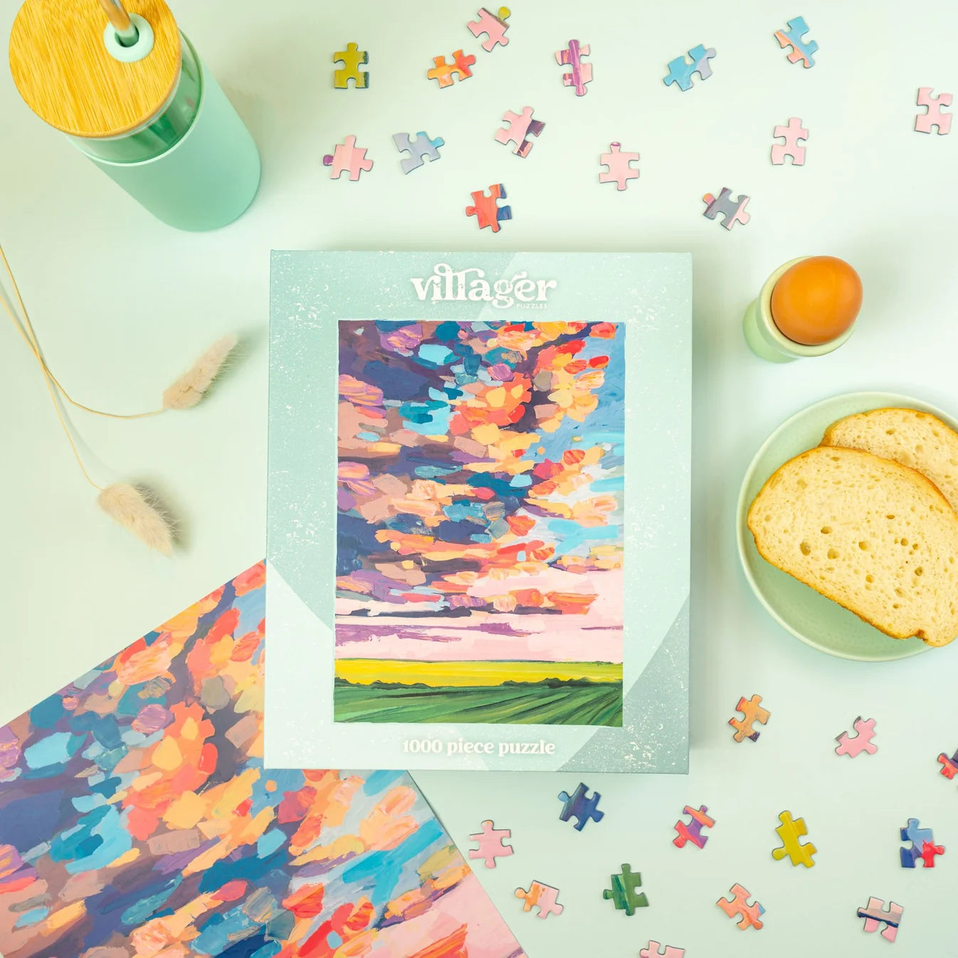 Villager Puzzles - Prairie Sky 1000pc