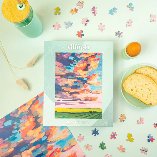 Villager Puzzles - Prairie Sky 1000pc